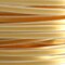 The Beadsmith Half-Round Craft Wire - Wire Elements - Medium Temper - 18 Gauge, 4 Yard Coil - Gold Color - Beading Wire Used for Jewelry Making, Wire Wrapping, and Other DIY Arts & Crafts